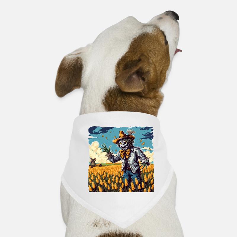 Vogelscheuche / Erntehelfer / Maisfeld / Feld Hunde-Bandana