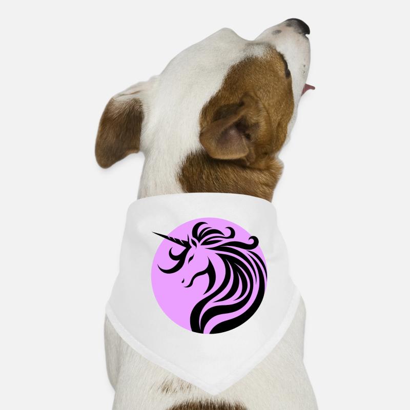 Unicorn Blessing Lavender Dog Bandana