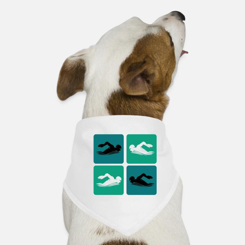 Design de natation Bandana pour chien