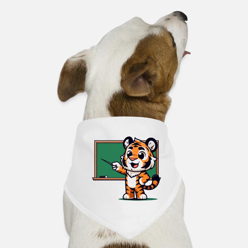 Professor Tiger's Class Dog Bandana