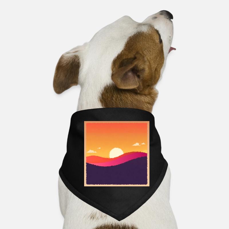 Sunset-Sunrise Dog Bandana