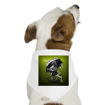school's out for war - Hunde-Bandana - Weiß - Vorne