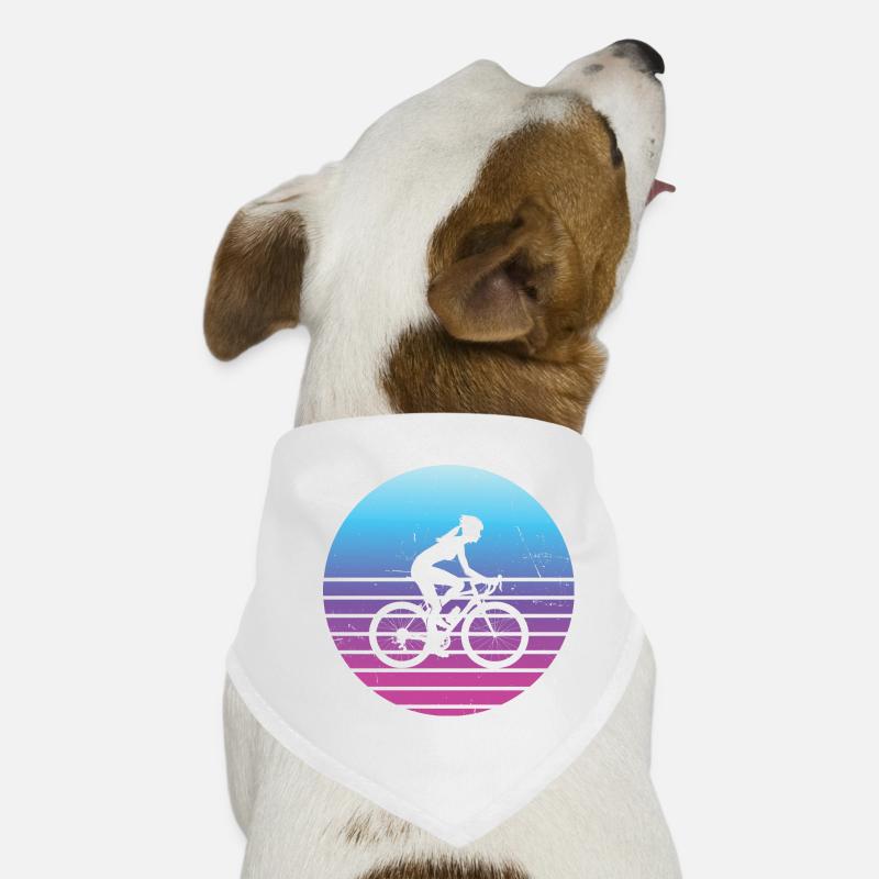 Vélo Cycliste Cyclisme Hommes Bandana pour chien
