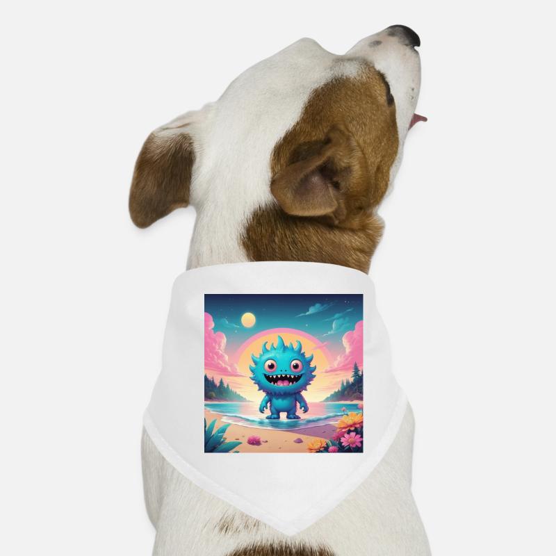 Little Monster Dog Bandana