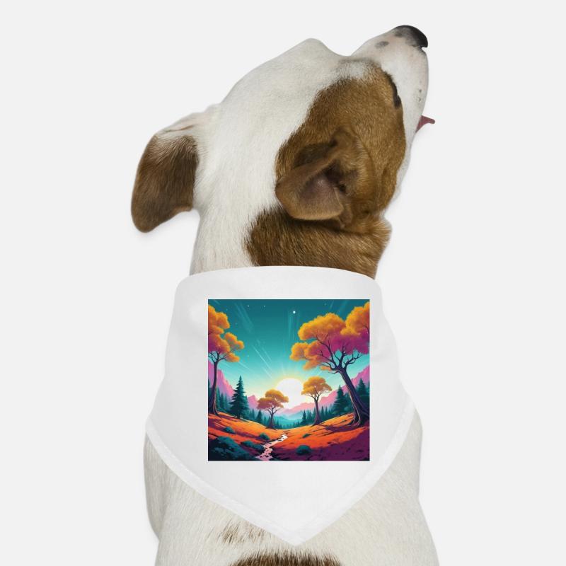 Sunset Dog Bandana