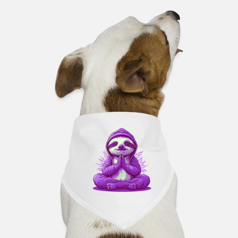 Sloth Yoga Relaxation Chill Gift Dog Bandana