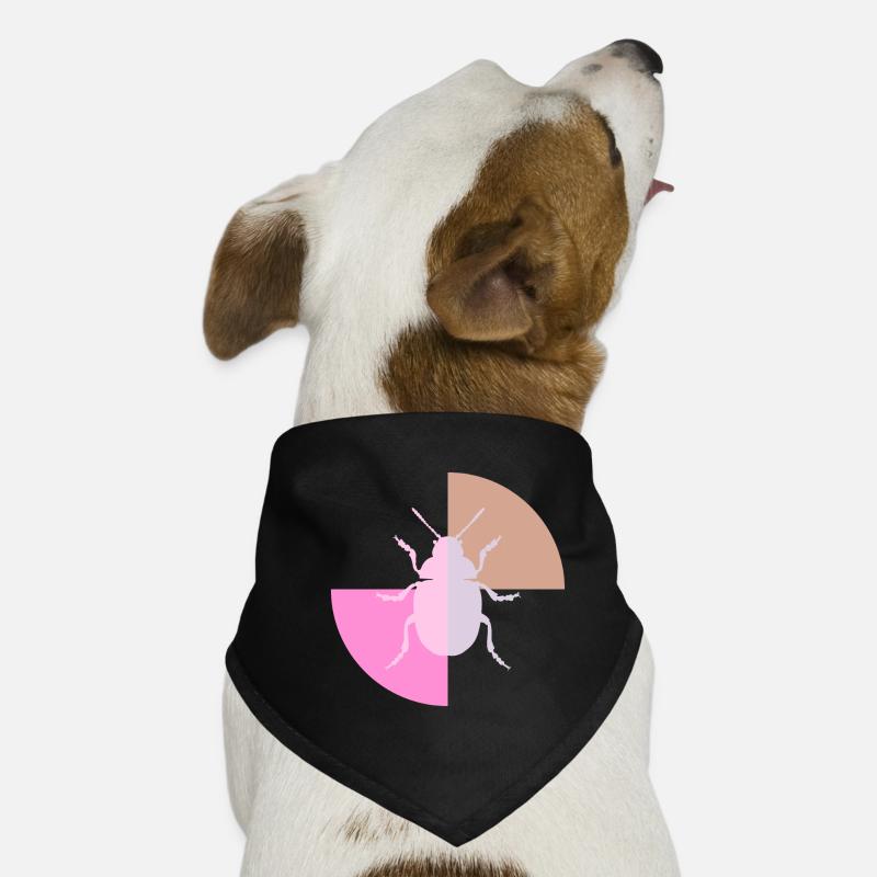 Duo Pastel Gray Pink Dog Bandana