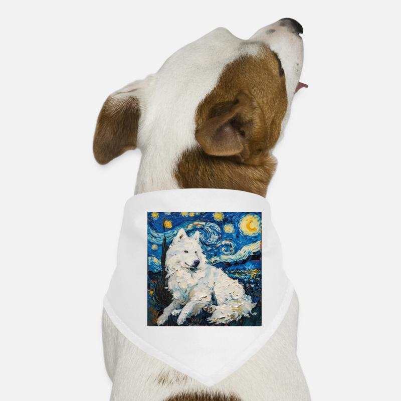 Samojede, Samoyed, Hund, geschenk, hundeliebhaber Hunde-Bandana