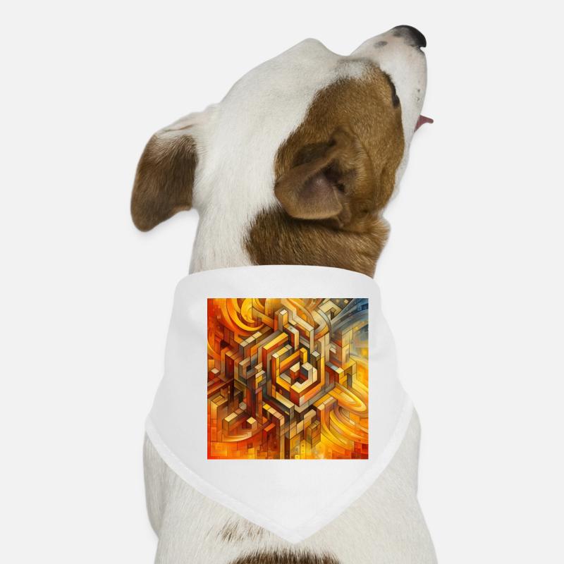 Quadrate 4 Hunde-Bandana
