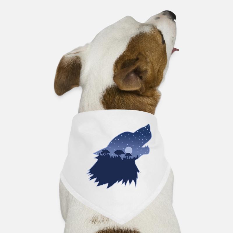 Le loup et l'appel de la forêt Bandana pour chien