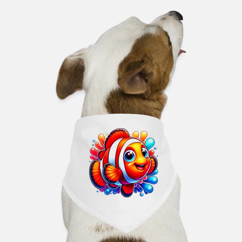 Clownfish Dog Bandana
