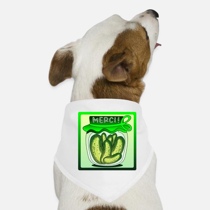 THANK YOU CUCUMBER PICKLES Dog Bandana