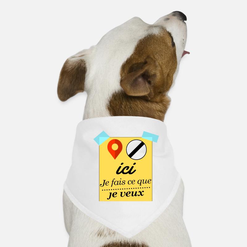 Here I do what I want Dog Bandana