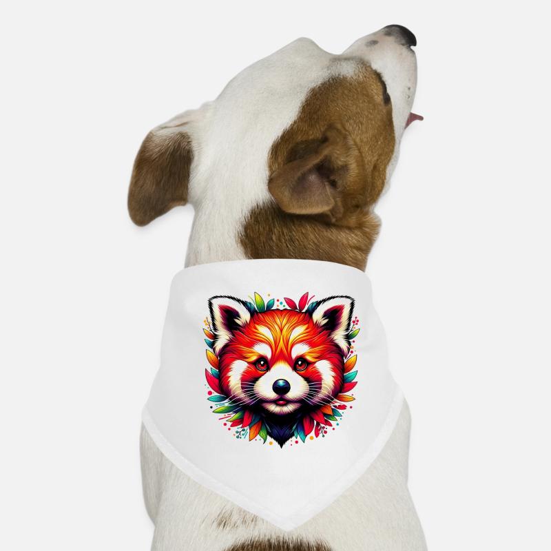 Petit panda Bandana pour chien