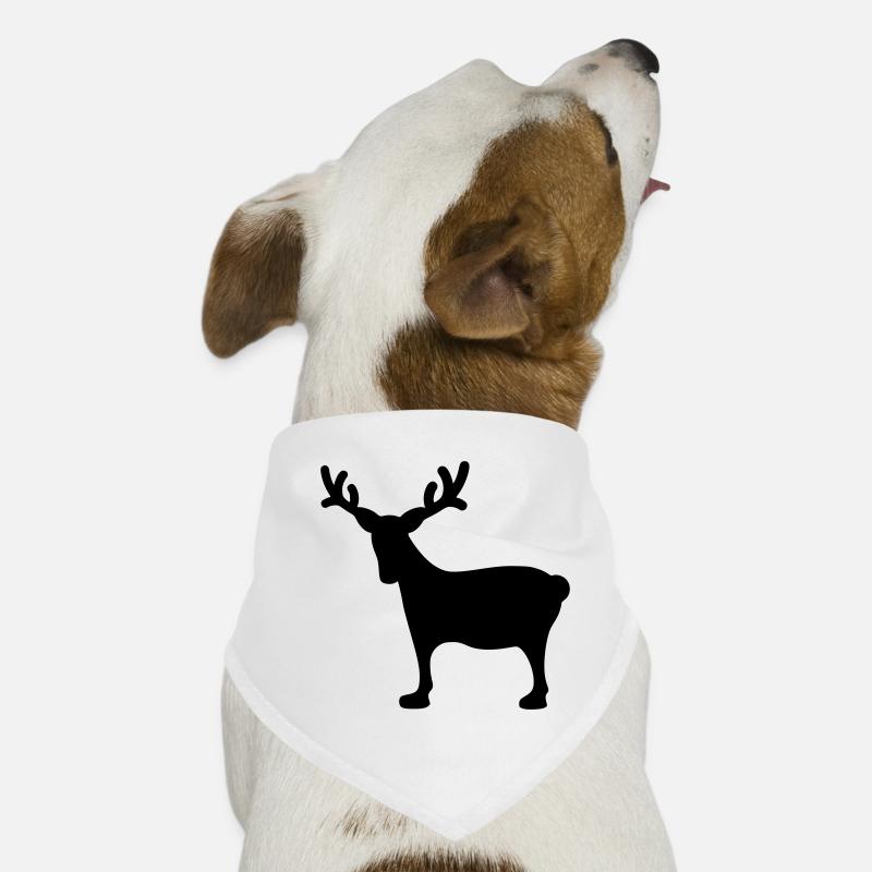 Rentier Xmas3 Hunde-Bandana