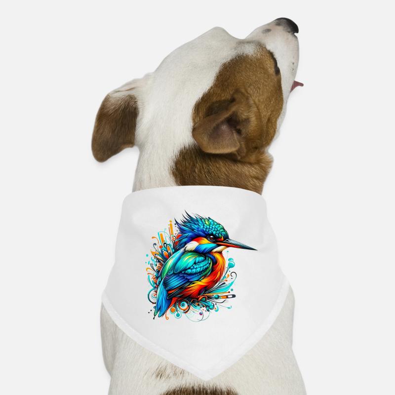 Martin-pêcheur Bandana pour chien