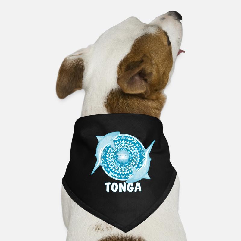 Requin bouledogue des Tonga Bandana pour chien