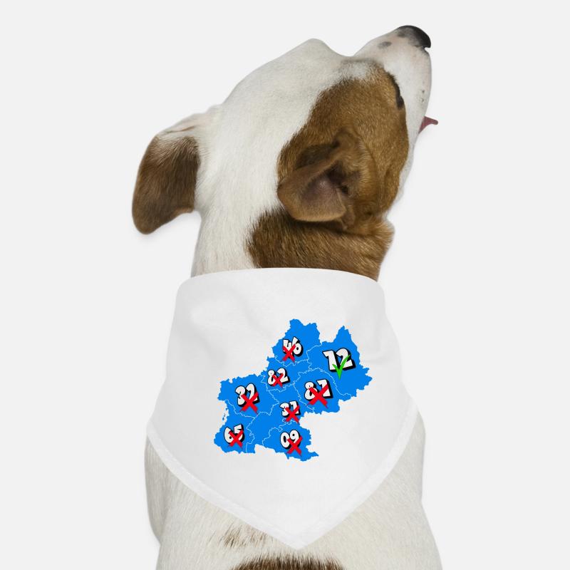Région Midi-Pyrénées Bandana pour chien