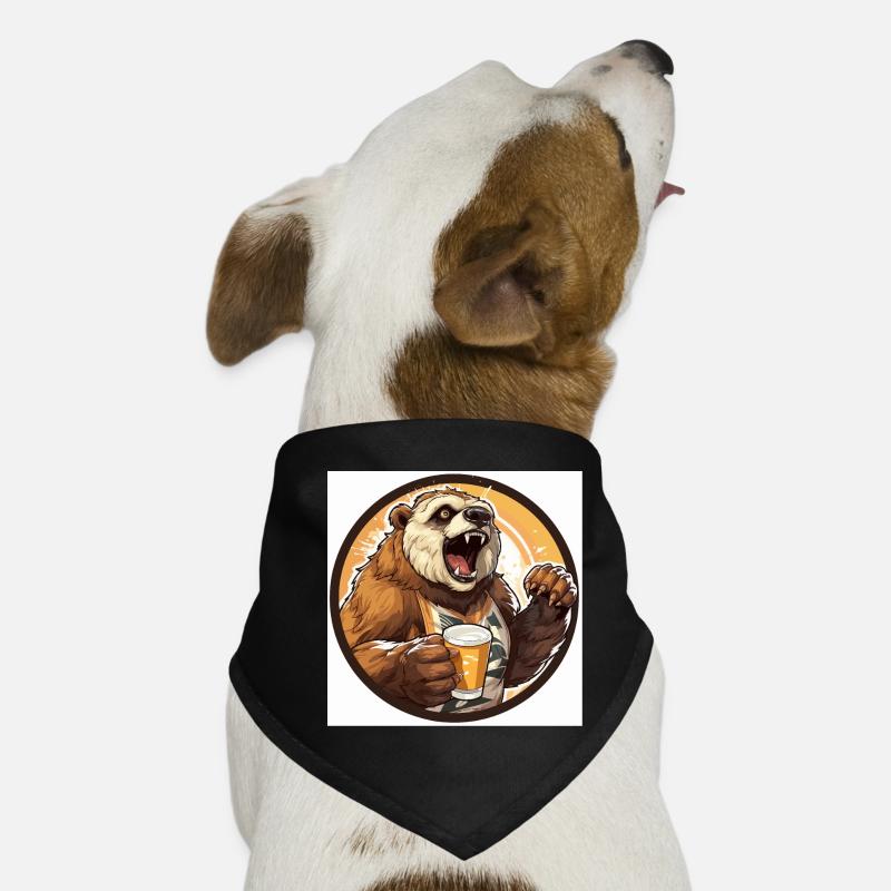 The Caffeine Slammer Dog Bandana