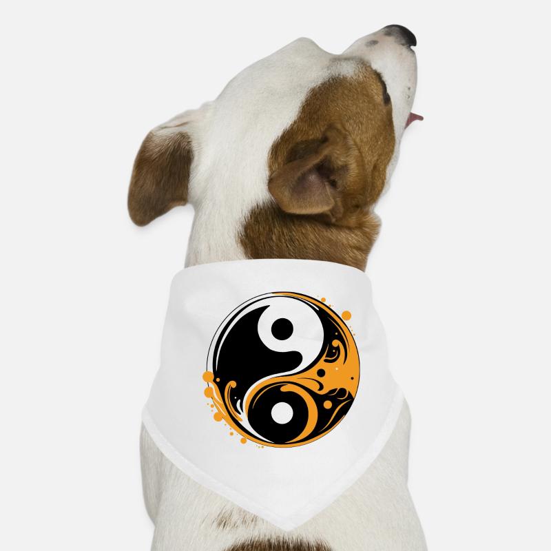 YIN ET YANG Bandana pour chien