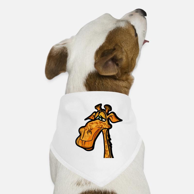 Girafe Costumes D’animaux Spot Pattern Bandana pour chien