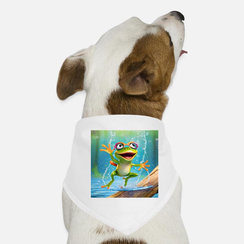 frog, amphibian, tree frog Dog Bandana