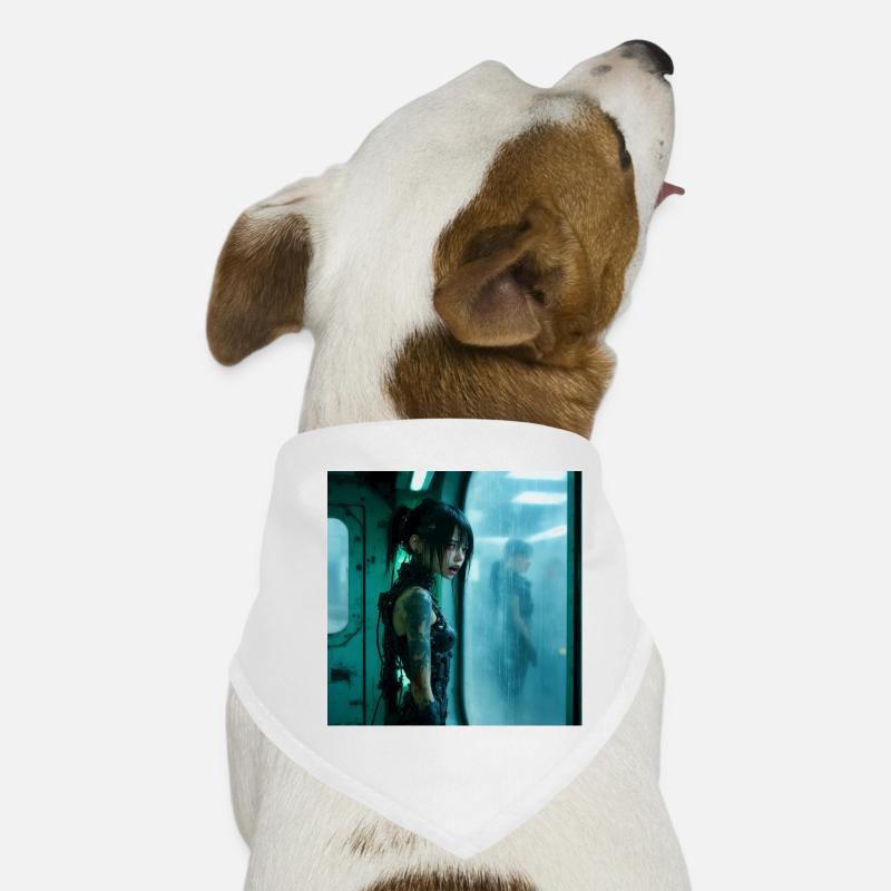 N-dless Nights: Captured Cyborg Dog Bandana