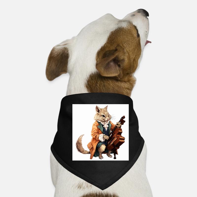 Le virtuose de l’écureuil musical Bandana pour chien