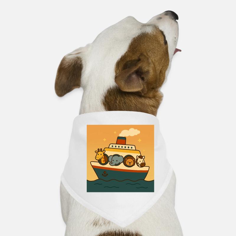 Tierboot Abenteuer Hunde-Bandana