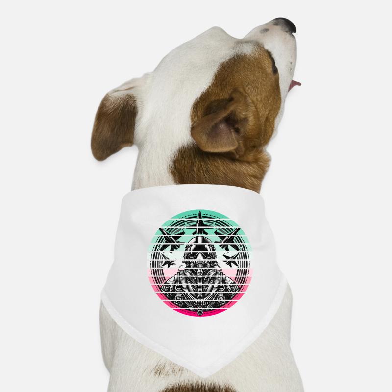 Pilote de jet – Force aérienne Bandana pour chien