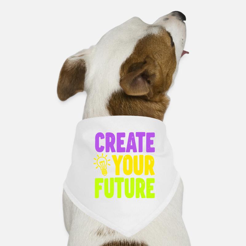 Create Your Future Glühbirne Hunde-Bandana