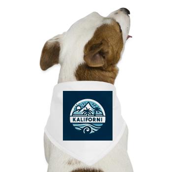 See Thun Bern T-shirt Berge Kaliforni Niesen - Hunde-Bandana - Weiß - Vorne