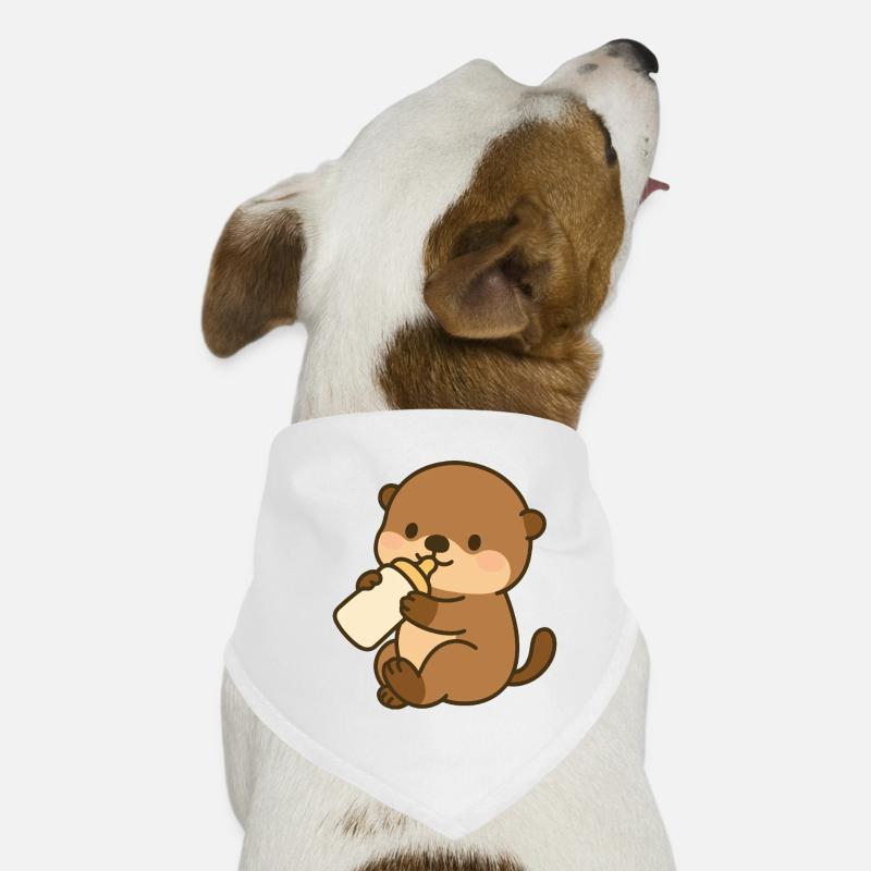Loutre de mer siroter du plaisir Bandana pour chien