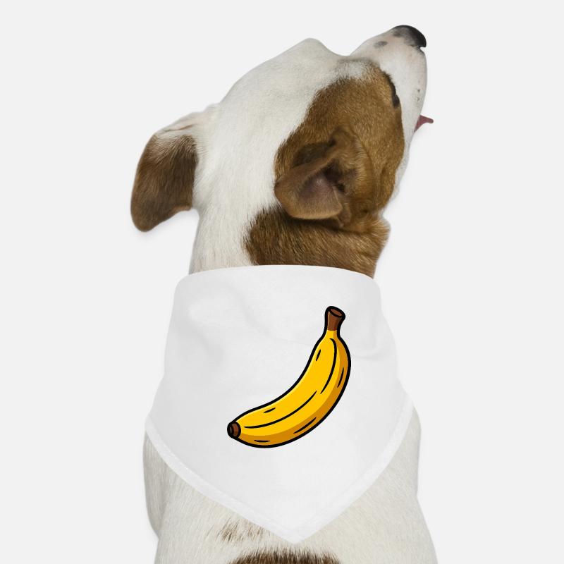 Banane Classique Bandana pour chien