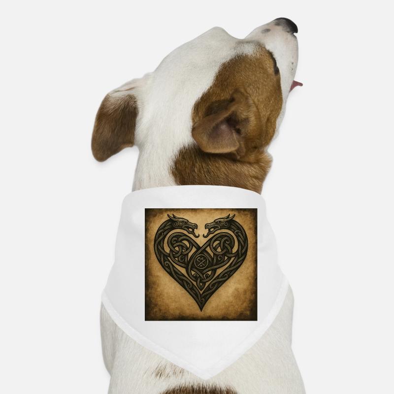 Drachenherz Hunde-Bandana