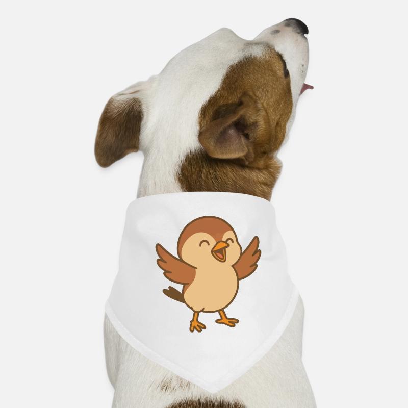 Kleiner Glücksspatz Hunde-Bandana