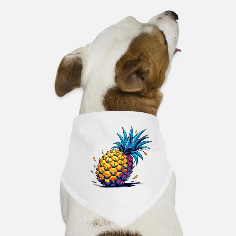 Ananas Bandana pour chien
