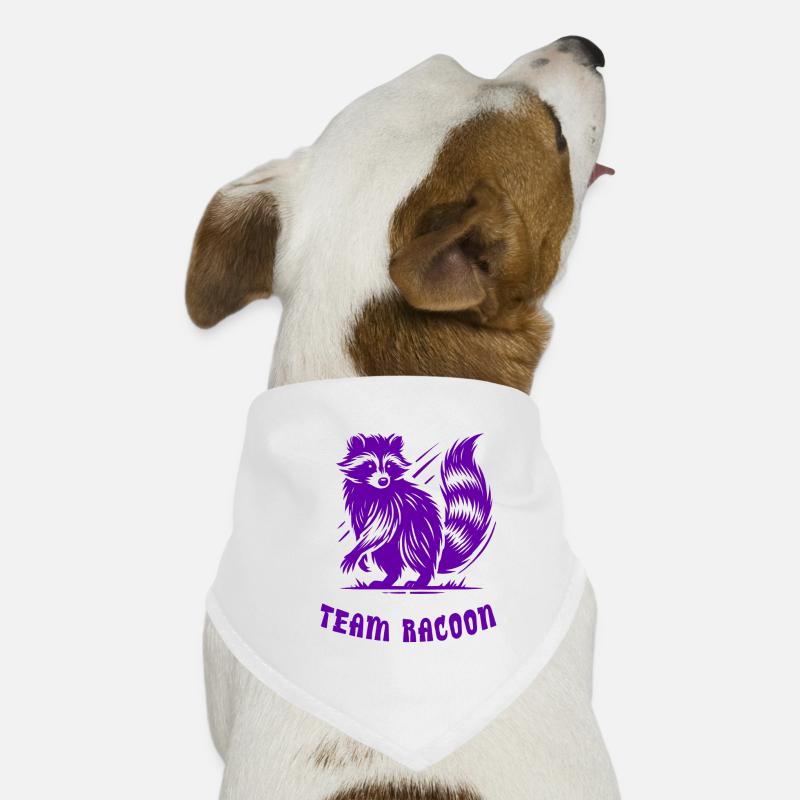 Team Waschbär Hunde-Bandana