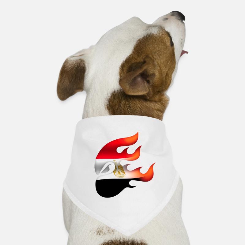 Drapeau de l’Égypte - Égypte - Ninja Bandana pour chien