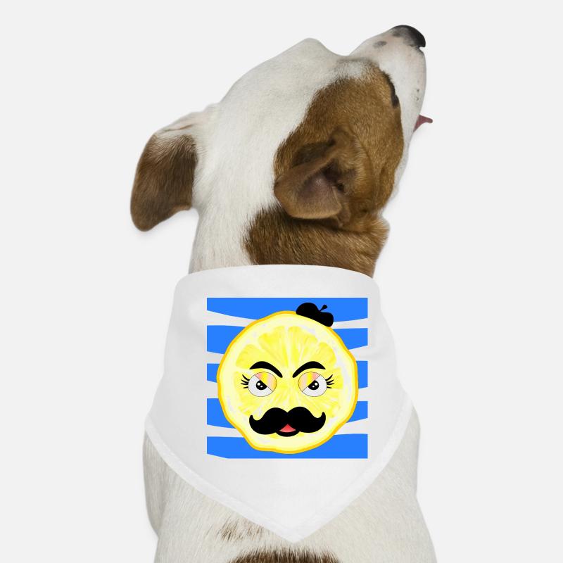 Papa Moustache - Père Barbe Bandana pour chien