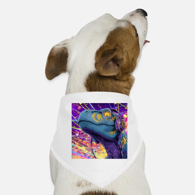Raptor Rave Hunde-Bandana