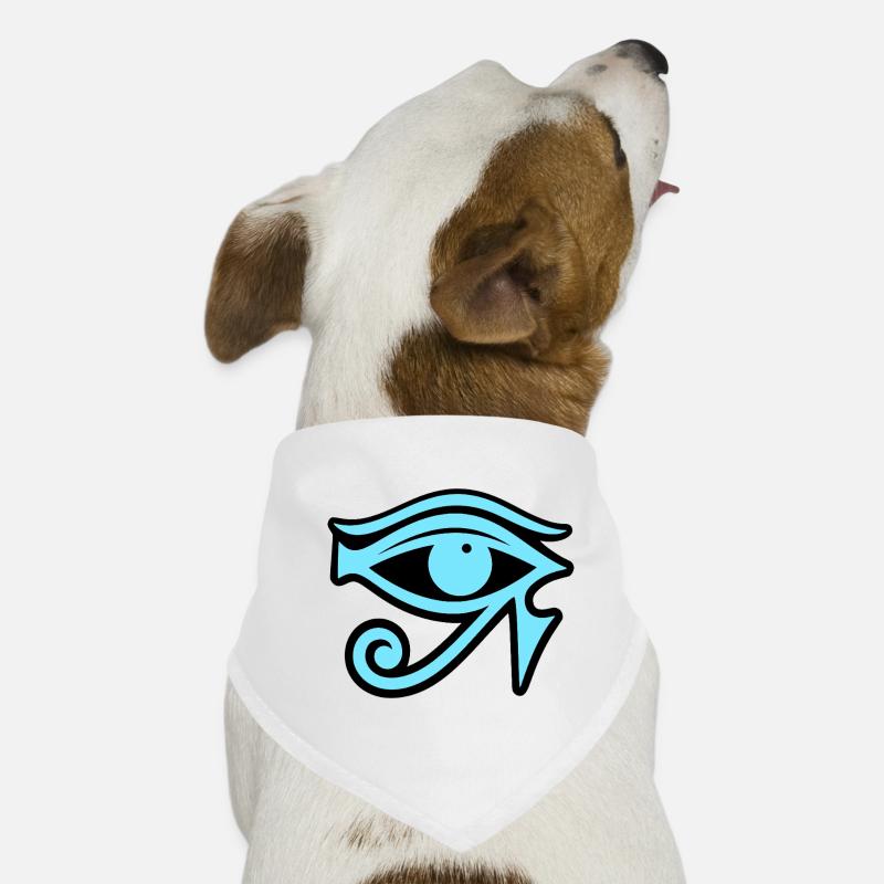 Symbole de l’œil d’Horus en Égypte Bandana pour chien