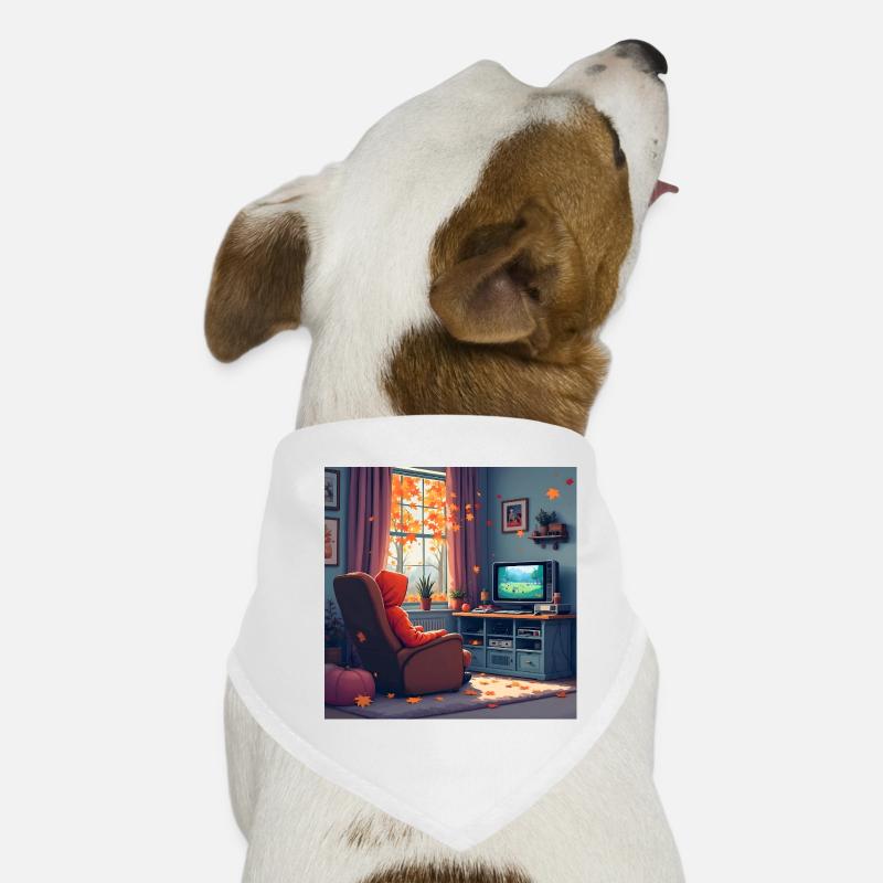 Fall Into Gaming Dog Bandana