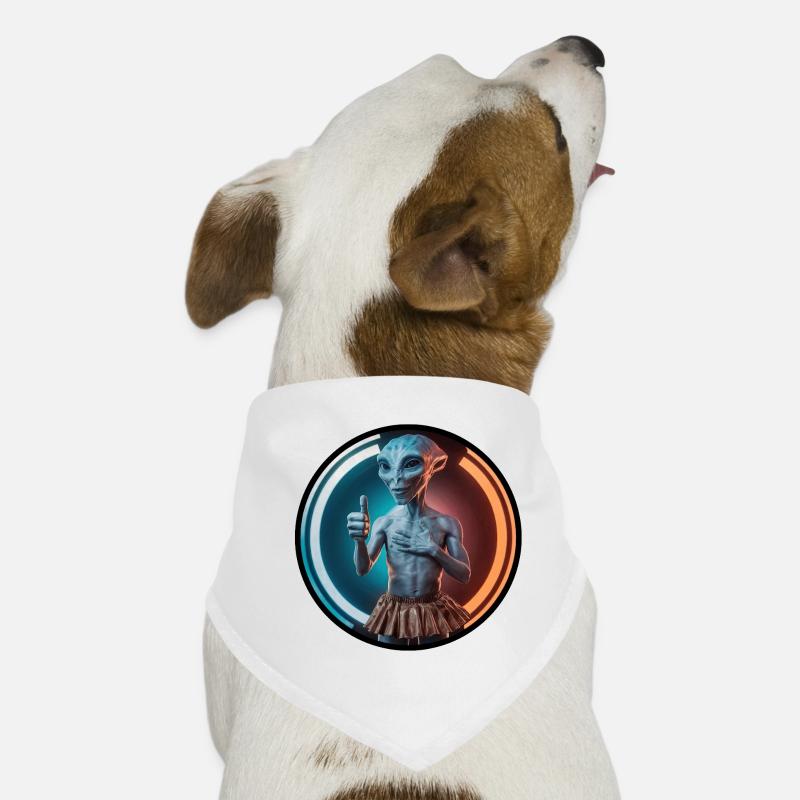 Woke alien Hunde-Bandana