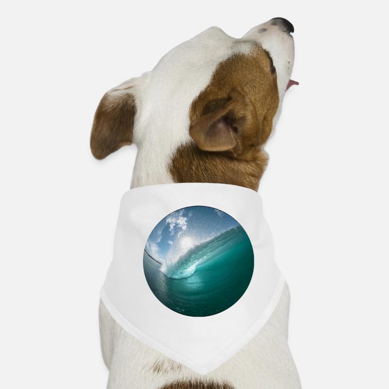 Brise-lames Plage Motif Bandana pour chien