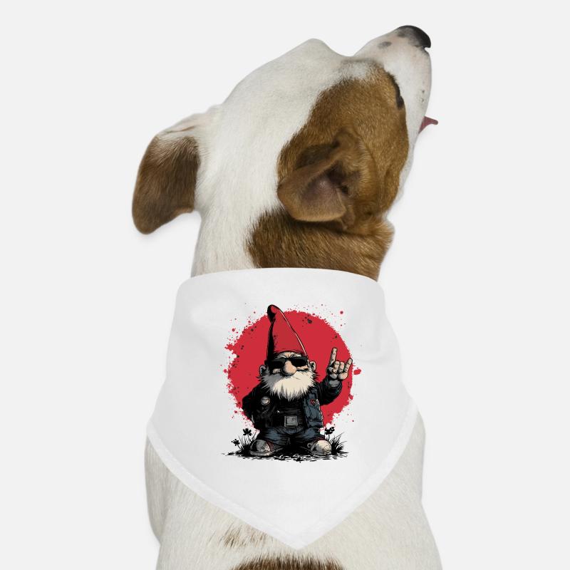 Heavy Metal Gartenzwerg Hunde-Bandana