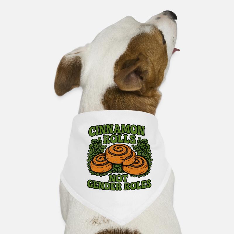 Les rouleaux à la cannelle ne sont pas conçus pour les rôles de genre Bandana pour chien