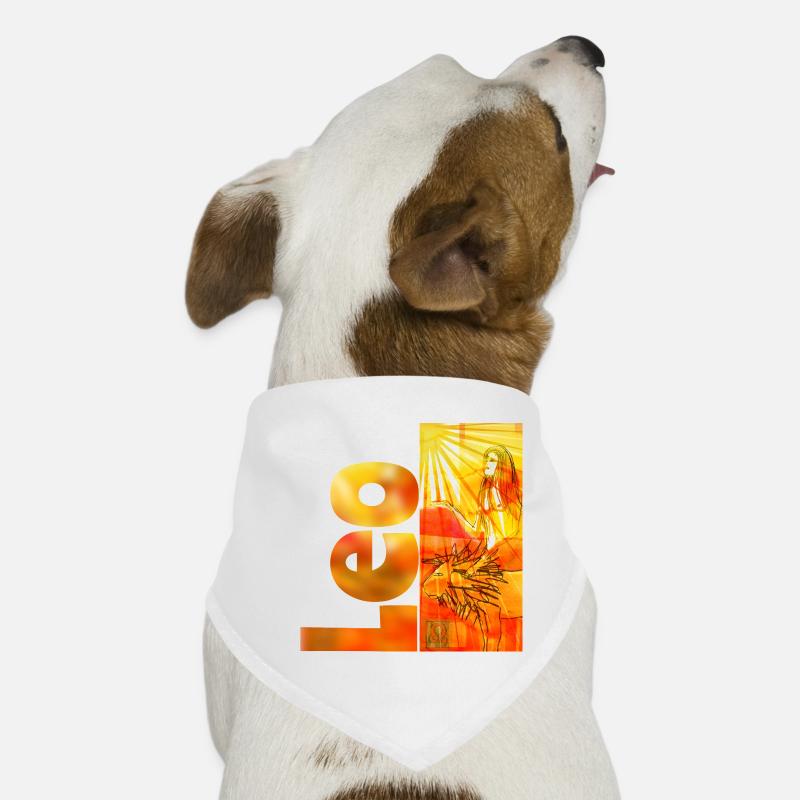 Sternzeichen Löwe Hunde-Bandana