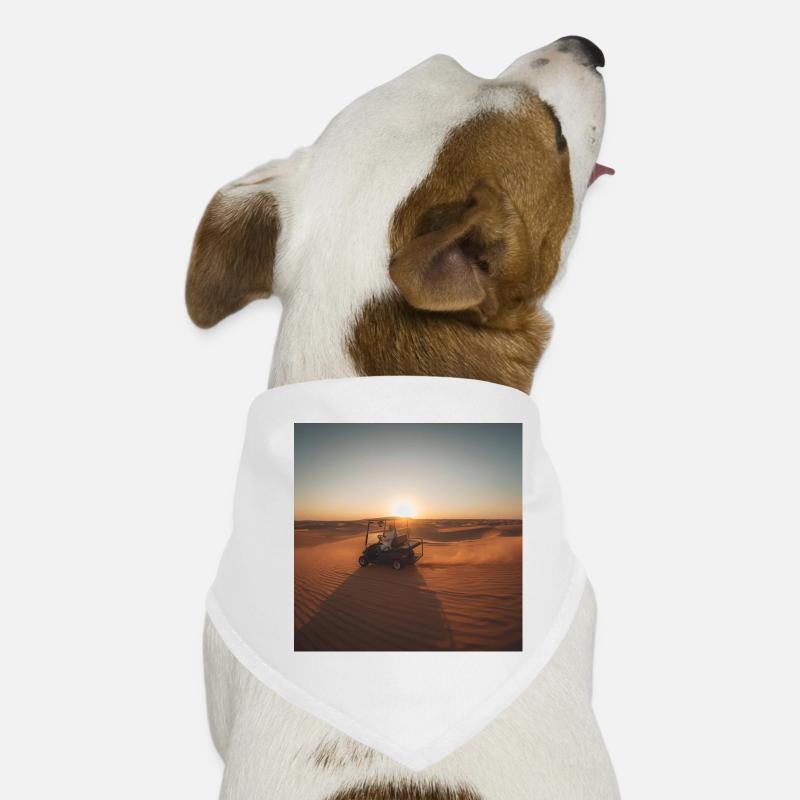 Wüstensonnenfahrt mit Golfwagen Hunde-Bandana
