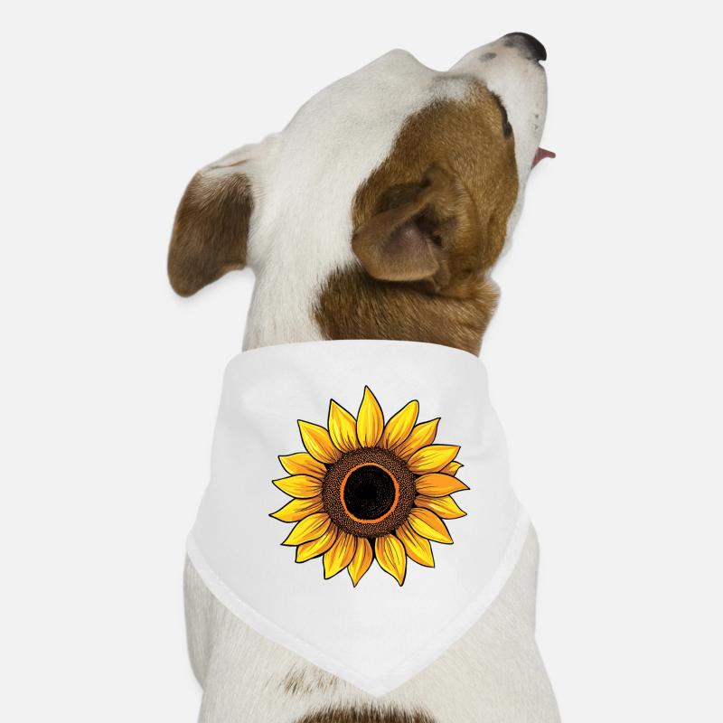 sunflower Dog Bandana